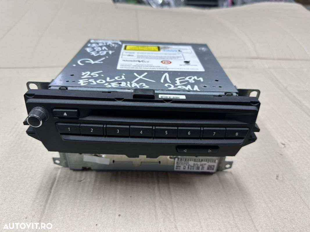 Navigatie originala BMW X1 E84 LCI , facelift , an 2011-2014 cod 9273188 - 8