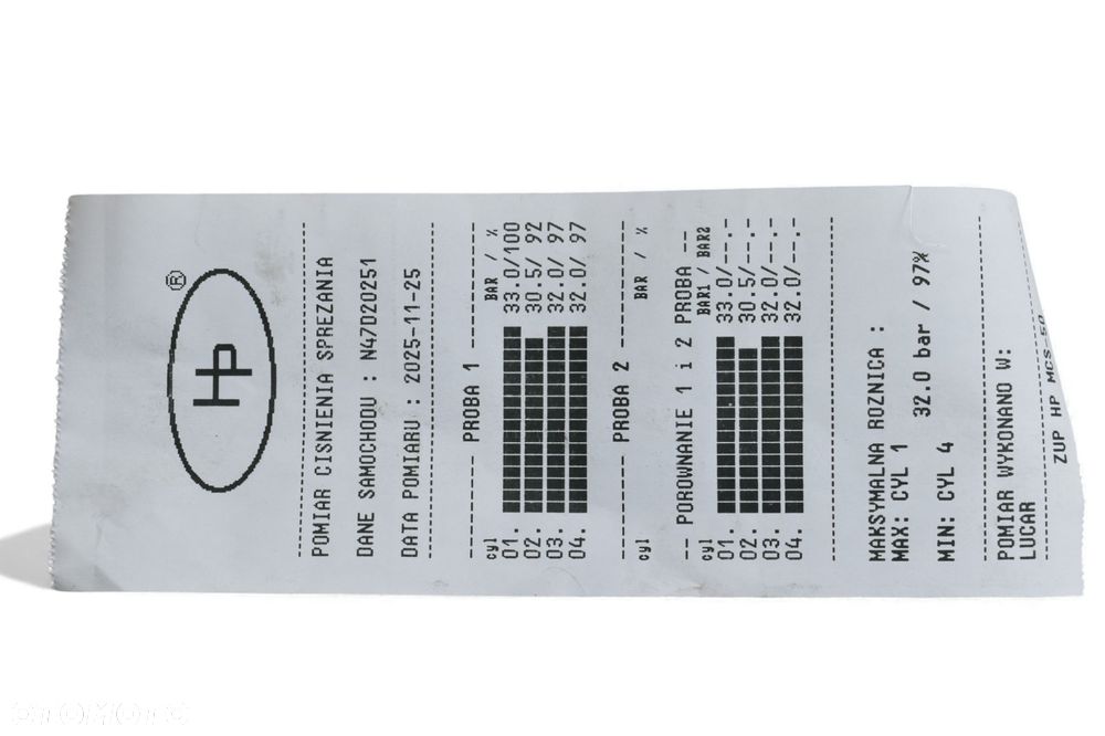 Silnik BMW e60 e61 e81 e87 e90 e60 e91 2.0d 177KM N47D20C EURO 4 KOMPRESJA - 14