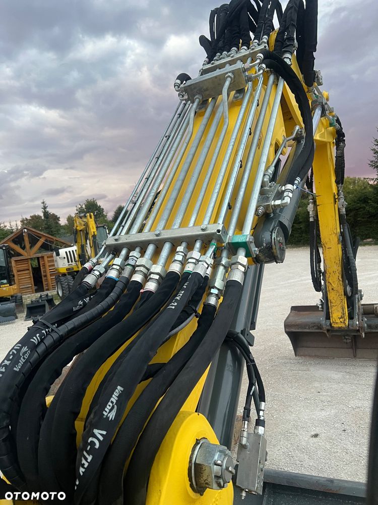 Wacker Neuson Koparka gąsienicowa KLIMA  3xramie łamane Wacker Neuson Et 90 KLIMA Deutz hydrozłącze hydrauliczne Liebherr SW33 LIKUFIX SWA33 + pilot auto hydrauliki 3 x łyżki org Liebherr 9 ton ET90 gumowe gasiennice 1 wł Cat 308 Jcb Yanmar atlas TEREX Liebherr złącze - 4