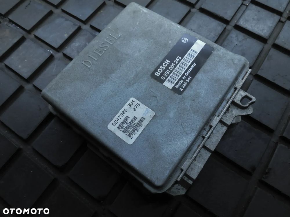 KOMPUTER STEROWNIK BMW 3 E36 0281001243 - 1