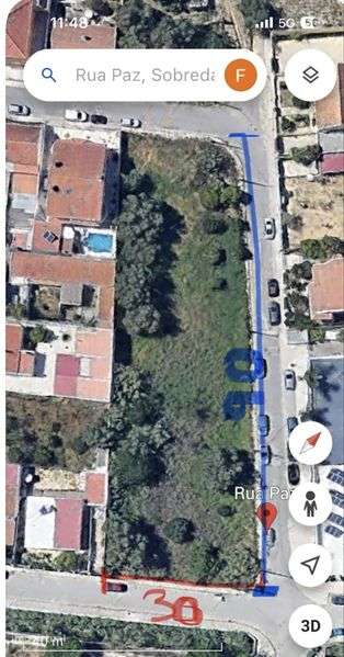 Terreno urbano 2.400 m - Grande imagem: 2/2