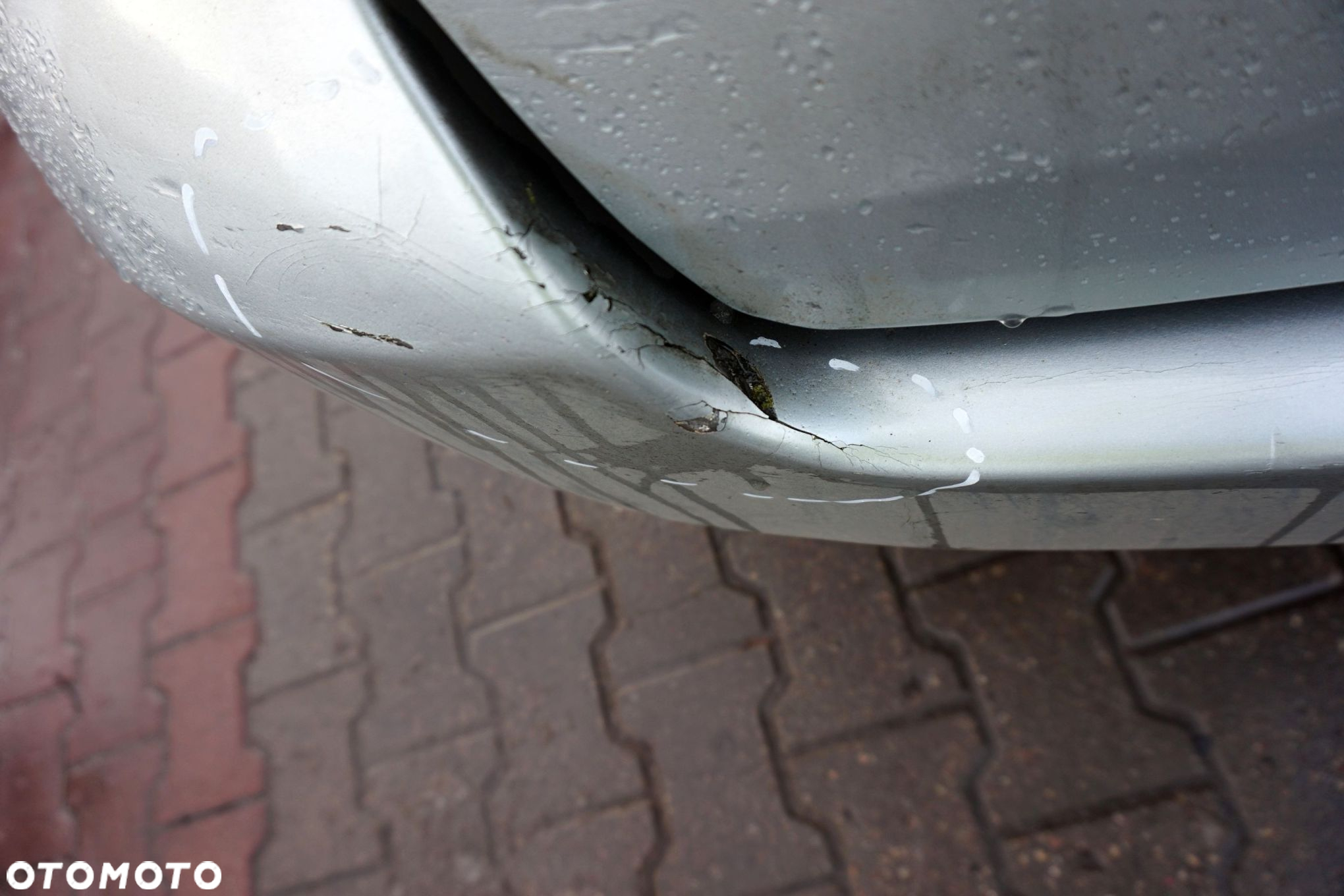 ZDERZAK TYLNY 6 I GG KOMBI 25H  SREBRNY MAZDA 2002-2007 - 4