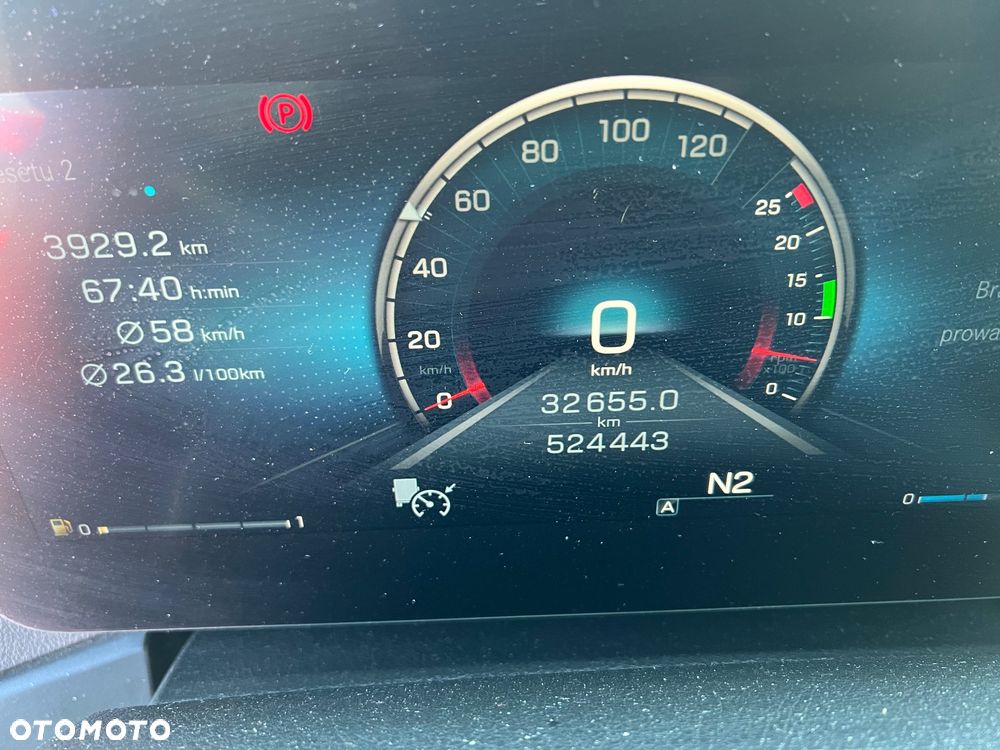 Mercedes-Benz ACTROS  MP5 euro6 6x2 jumbo zestaw  38 palet 120m - 28