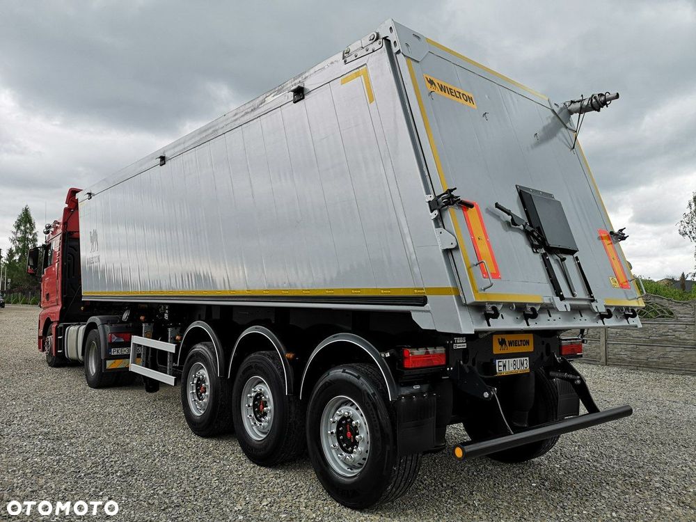 Wielton Wywrotka Aluminiowa 42m3 Osie SAF Jeden Właściciel! - 8