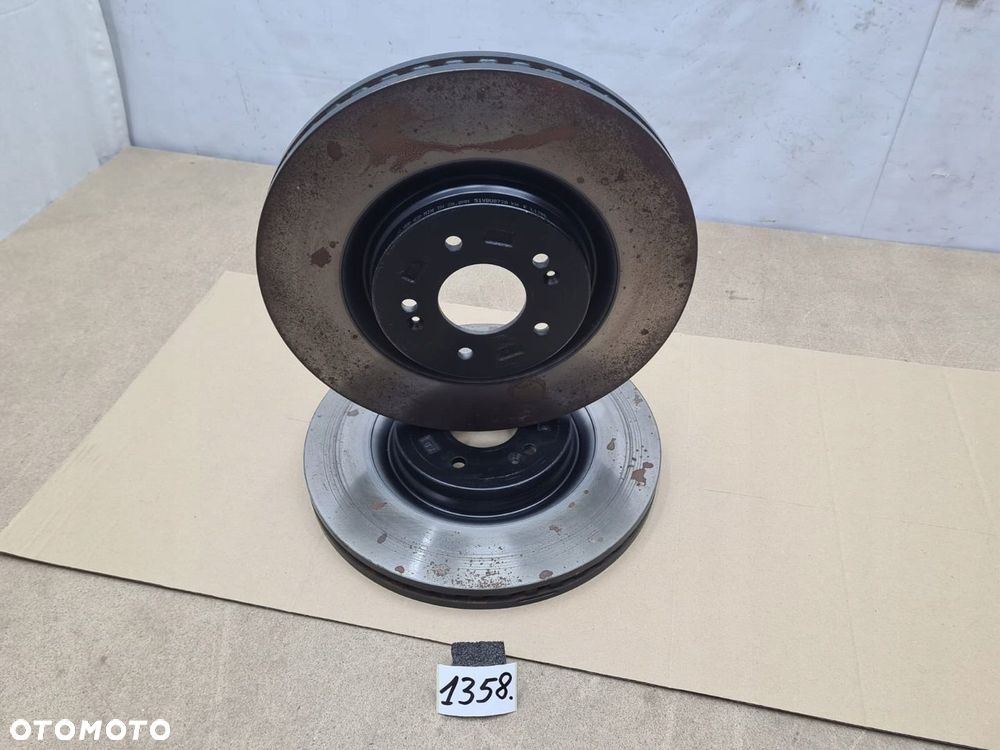 Tarcze hamulcowe wentylowane 2 szt Kia Hyundai - 1