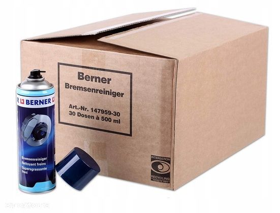 30 x BERNER ZMYWACZ ODTŁUSZCZACZ DO HAMULCÓW 500ML - 1