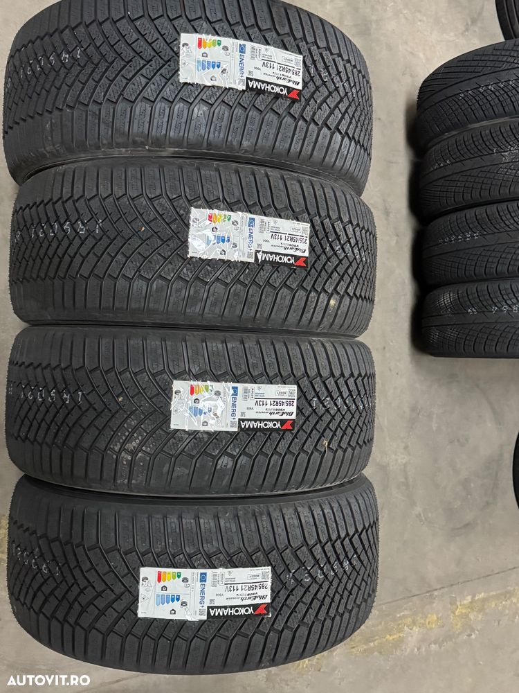 Vând 4 anvelope 285/45/21 Yokohama de iarnă noi - 1