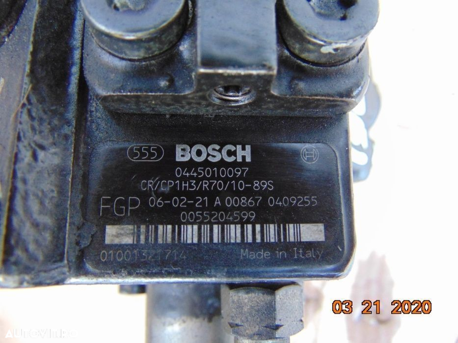 Pompa inalte Opel 1.9cdti Astra h Vectra C Zafira B Alfa Romeo Lancya - 3