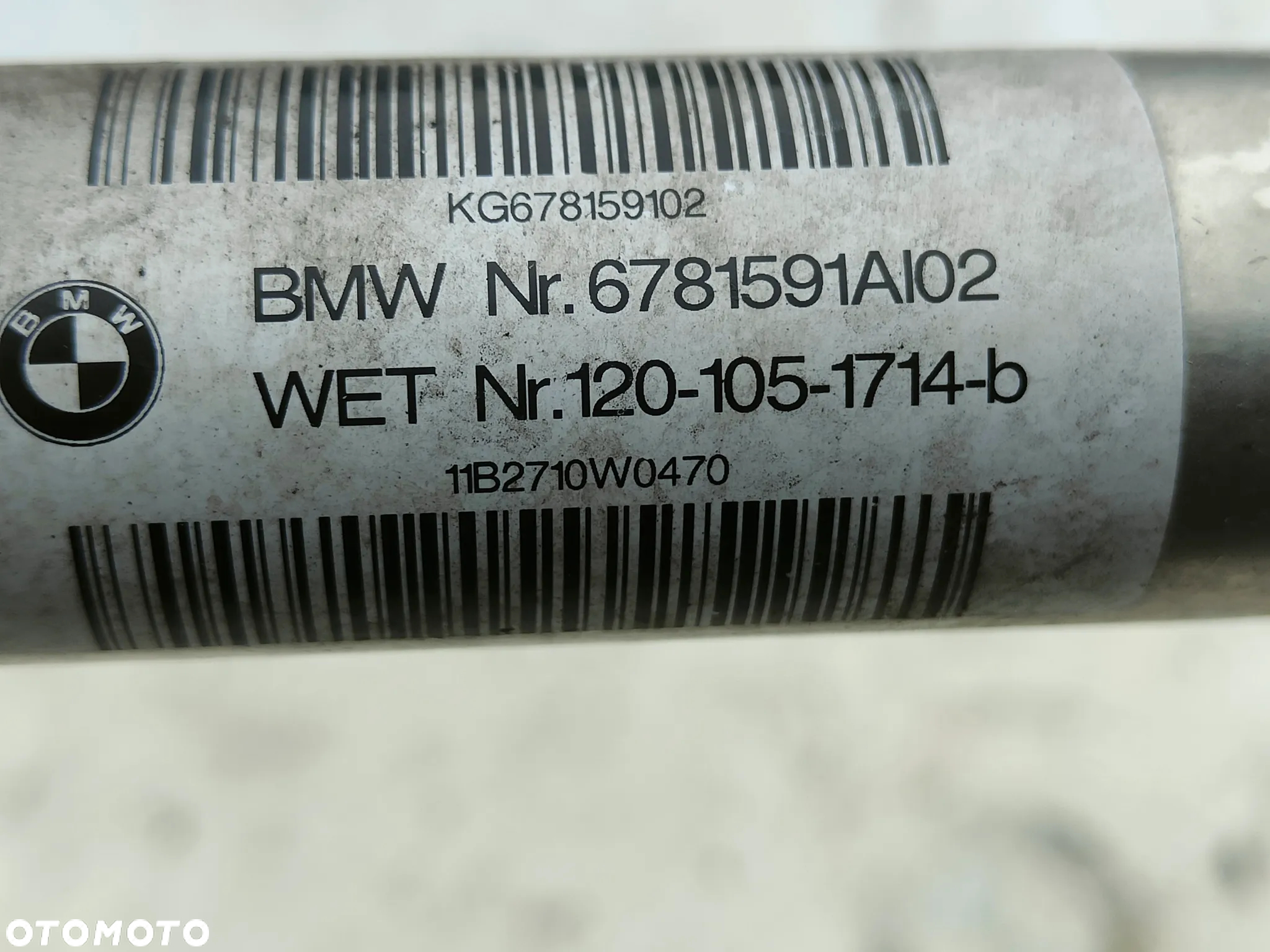 BMW E87 E81 E82 E90 E91 Krzyżak kolumny kierowniczej 6781591 - 3