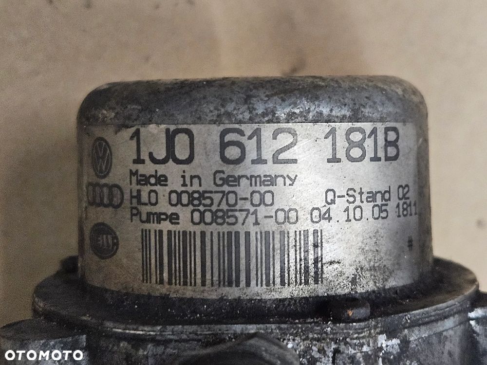 VW Golf Passat Seat Audi Vacu Vacum Wacu pompa wspomagania hamulca 1J0612181B - 3