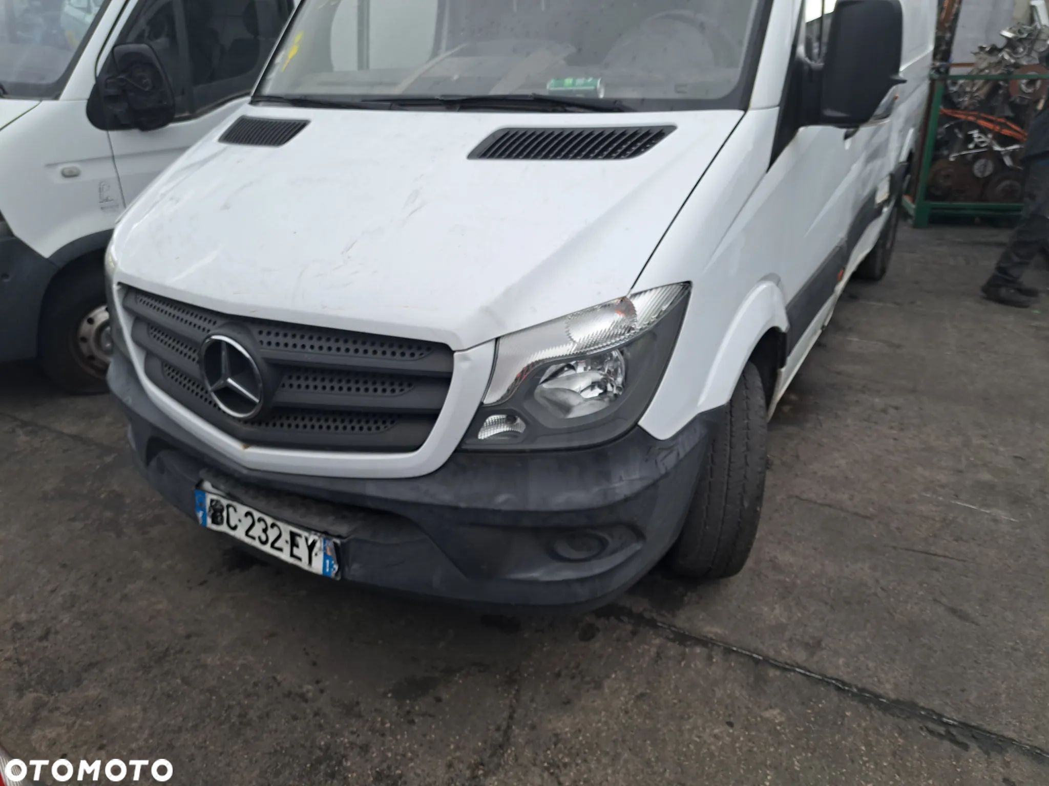 Mercedes sprinter 906 lift przód kompletny maska błotniki lampy pas przedni kompletny chłodnice belka wzmocnienie 2.2 - 1