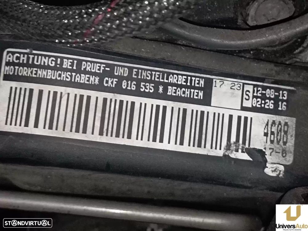 MOTOR COMPLETO SKODA OCTAVIA III 2013 -CKFC - 1