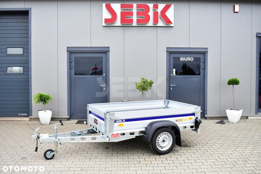 Wiola Mocna spawana przyczepa WIOLA KUJAWIAK 204 x 122 DMC 750 kg. - 1