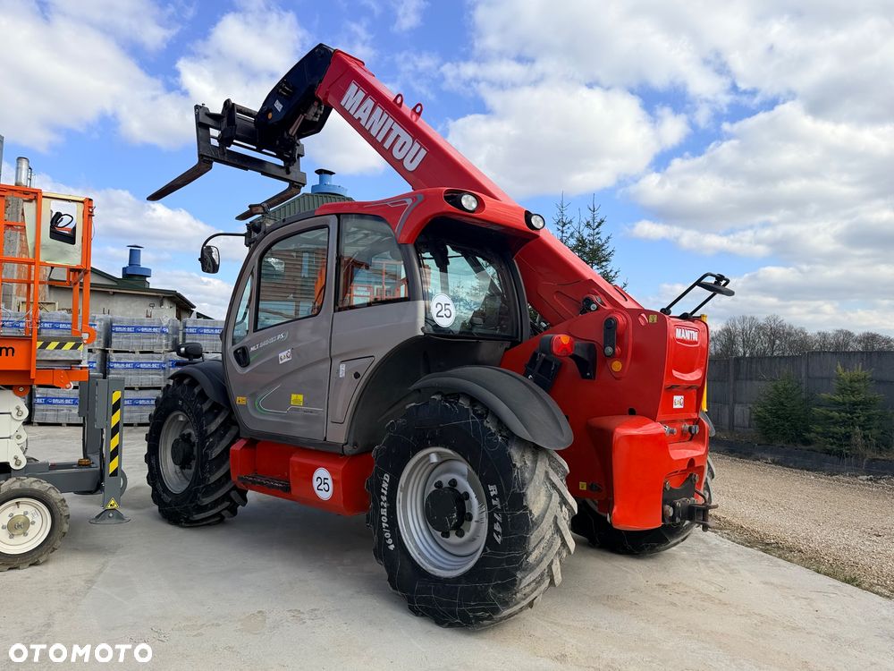 Manitou Ładowarka teleskopowa Manitou Mlt 840 137 PS łyżka widły Merlo 42.7 TF 737 130 Jcb 541-70 Bobcat TL 38.70 rolnicza budowlana KLIMA zaczep hydr - 5