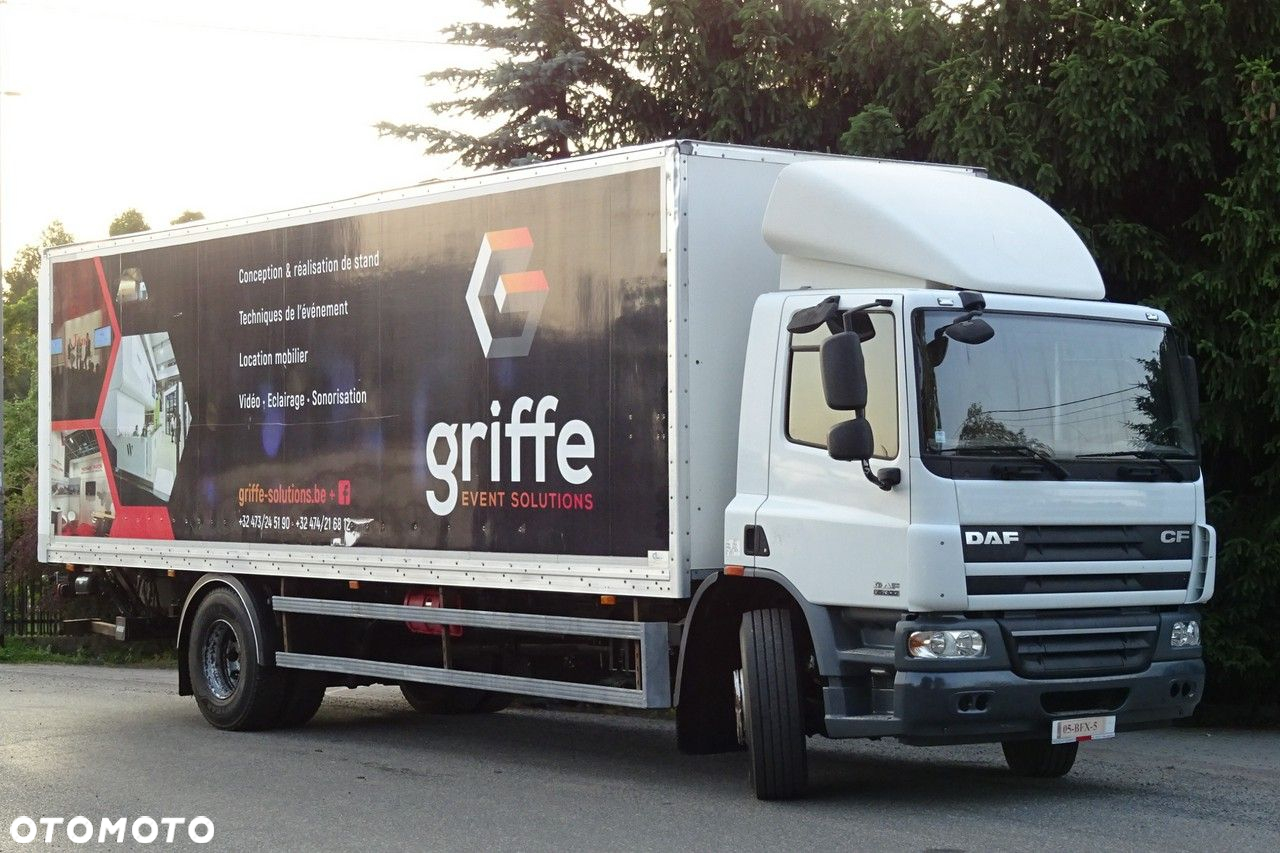 DAF CF 65.300 Euro 5 kontener 21 pal, winda klapa tylko 428 tys.km! - 3