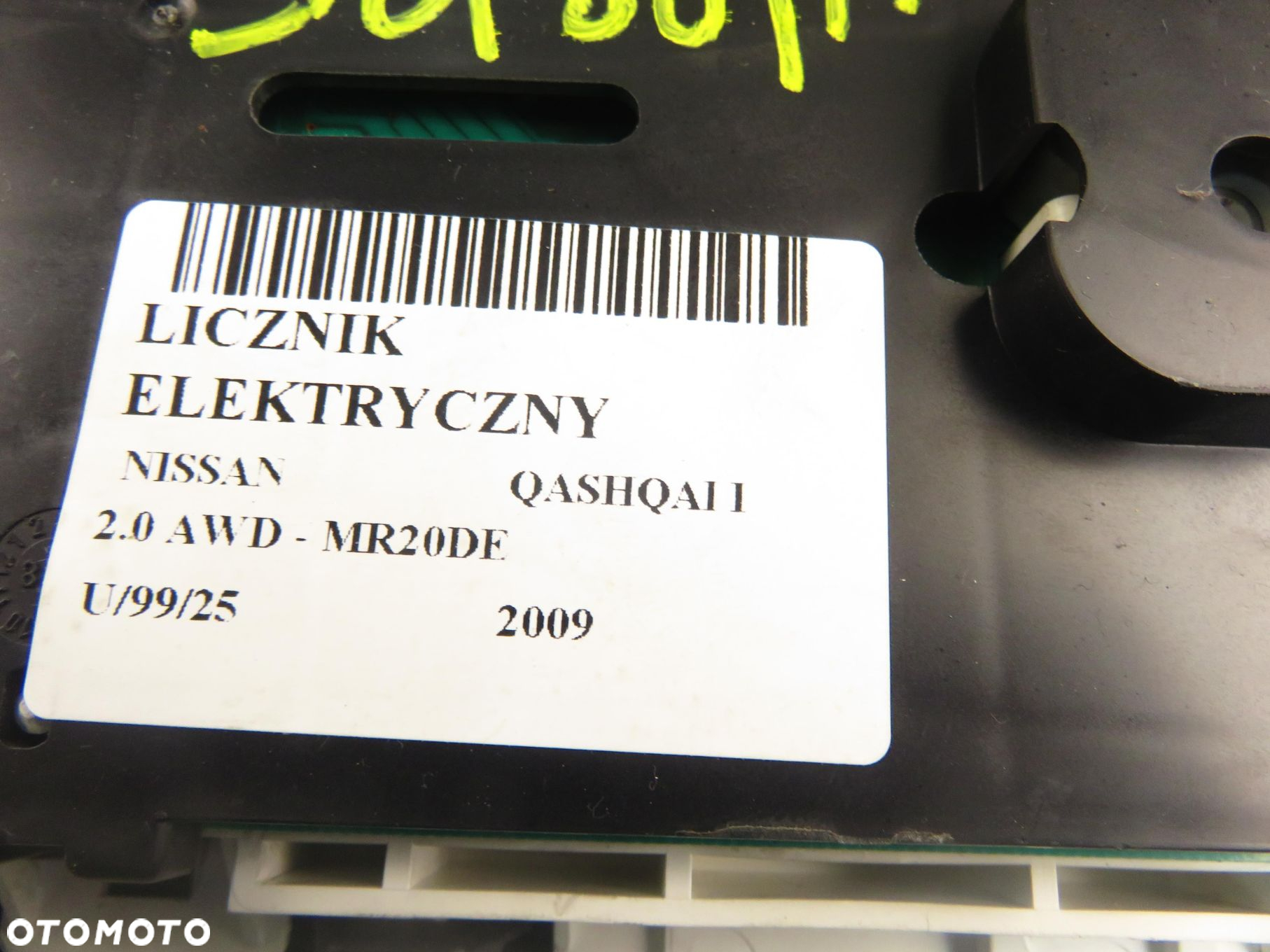 LICZNIK NISSAN QASHQAI I 2.0 AWD 141 - MR20DE JD03A - 8