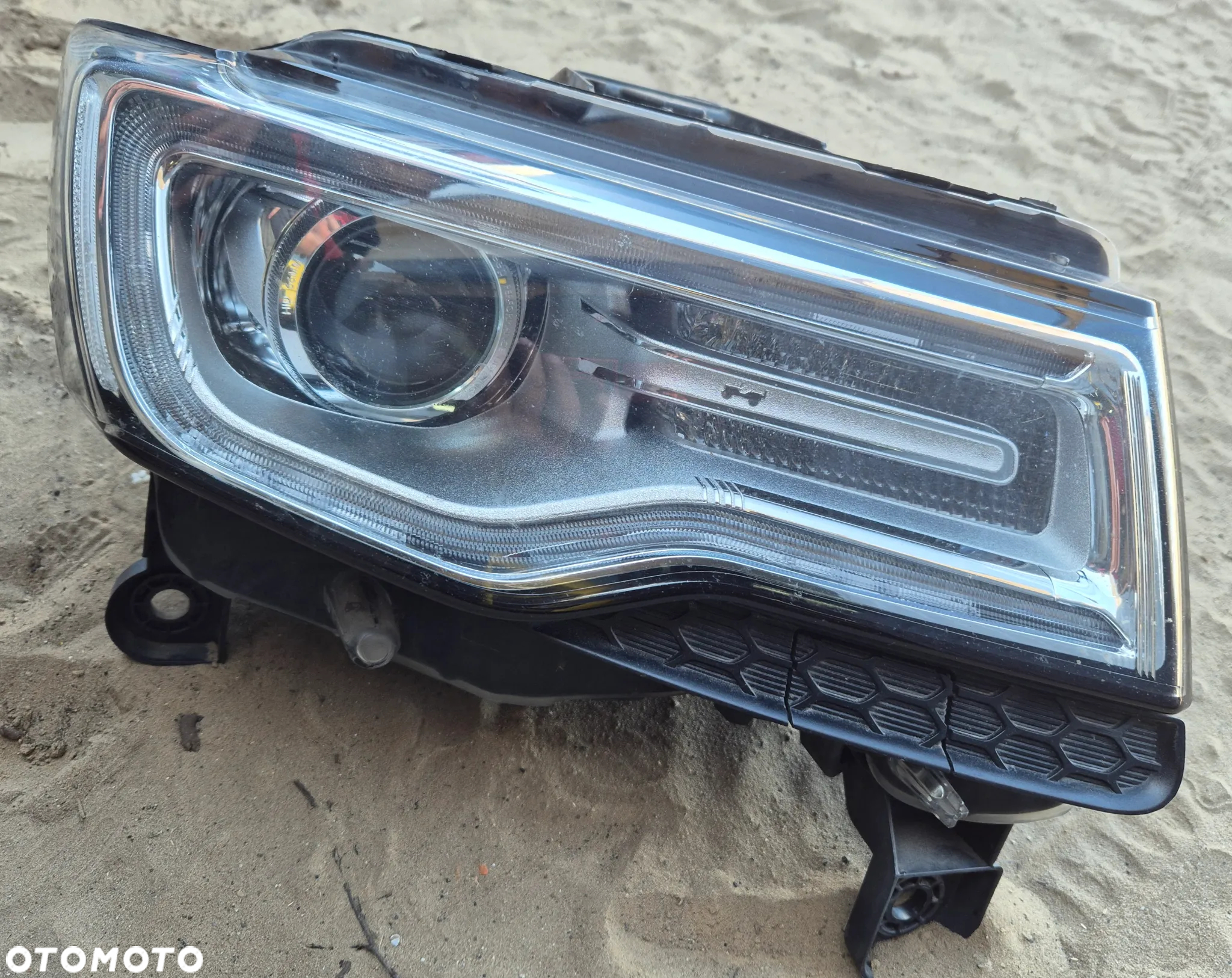 Lampa Reflektor Przód Przedni Prawy Lewy Jeep Grand Cherokee WK2 LIFT 2014-2017 Bixenon EUROPA - 6