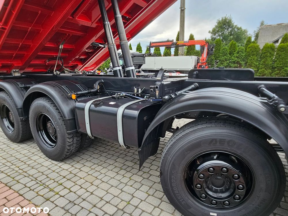 MAN TGS 35.460 WYWROTKA 8X4 MEILLER-KIPPER+HYDROBURTA! - 9