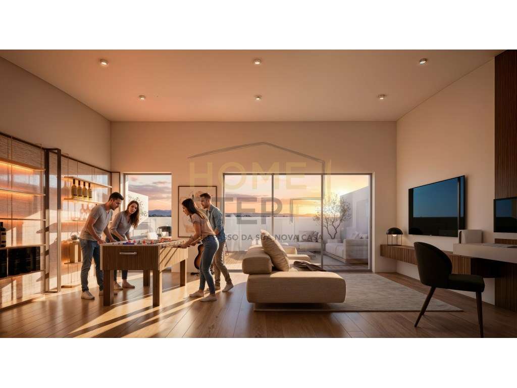 Apartamento T4 Duplex, empreendimento Azenhas do Mar, em Espinho - Grande imagem: 4/16