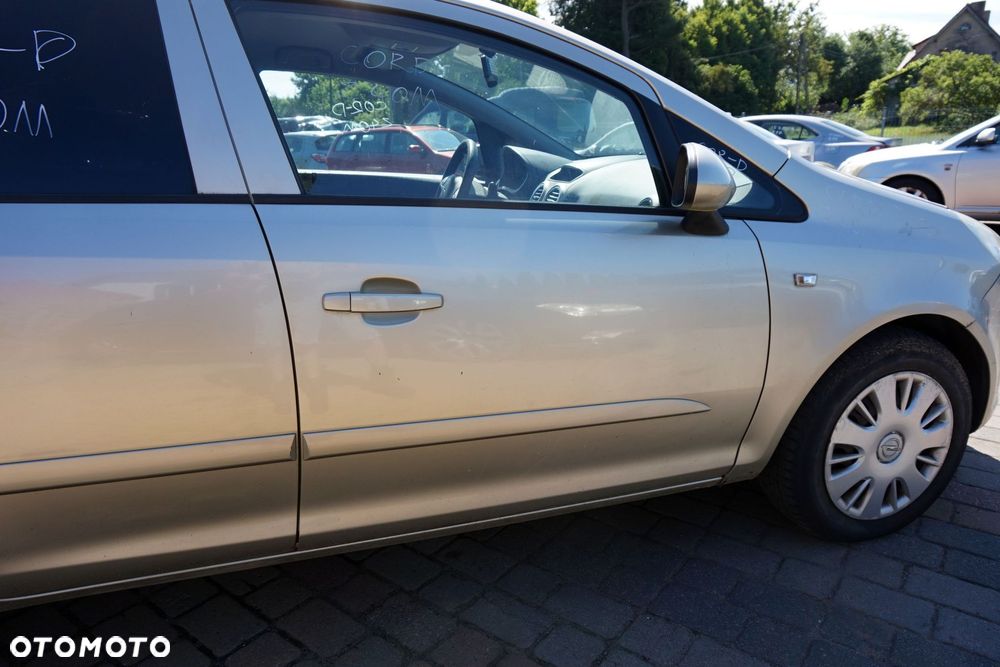 DRZWI PRZEDNIE PRAWE CORSA D IV 5D HB Z40M  ZŁOTY OPEL 2006-2011 - 3