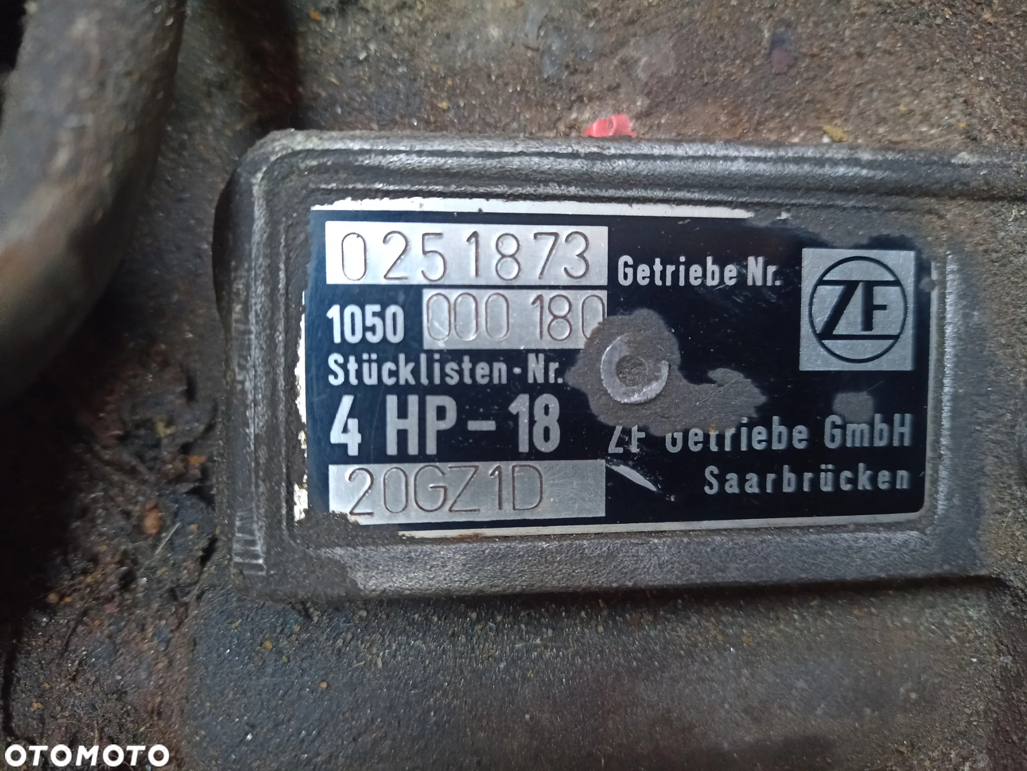Skrzynia biegów automatyczna 4hp18 20GZ1D - 4