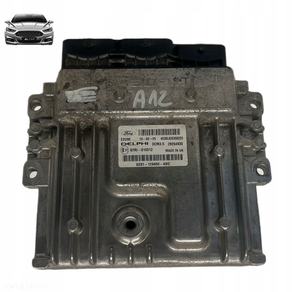 STEROWNIK SILNIKA 2.0 TDCI EURO 5 FORD MONDEO MK4 AG91-12A650-ABD - 1