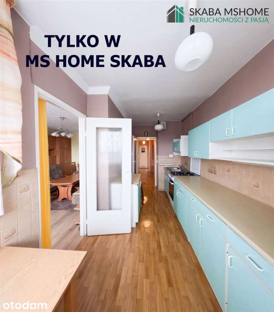 3 pokojowe mieszkanie z dużym balkonem