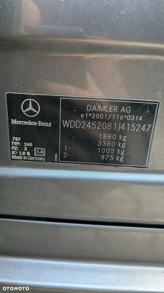 Mercedes-Benz Klasa B 200 CDI DPF Autotronic - 20