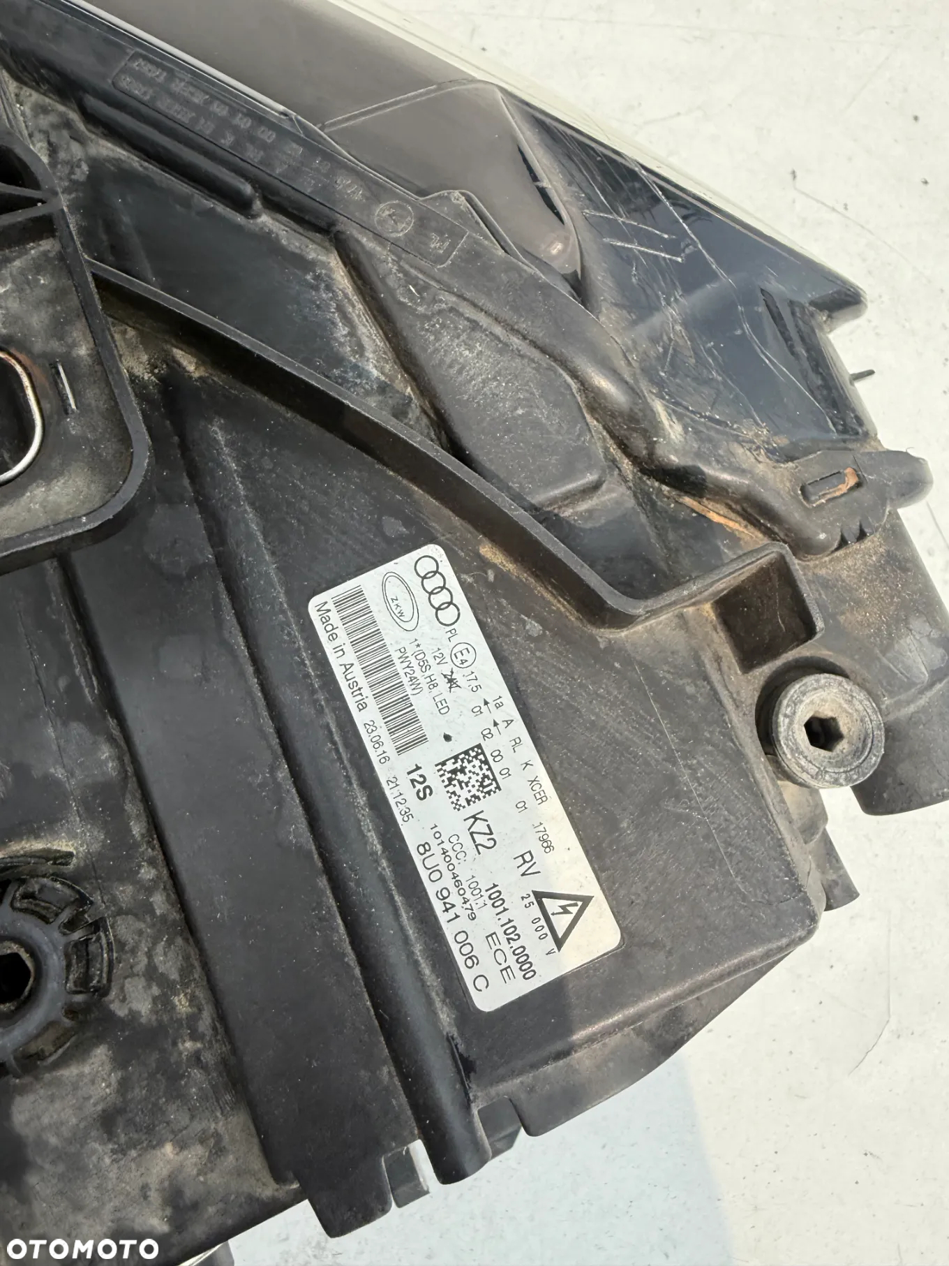 AUDI Q3 8U PRAWA LAMPA PRZÓD XENON LED 8U0941006 - 6
