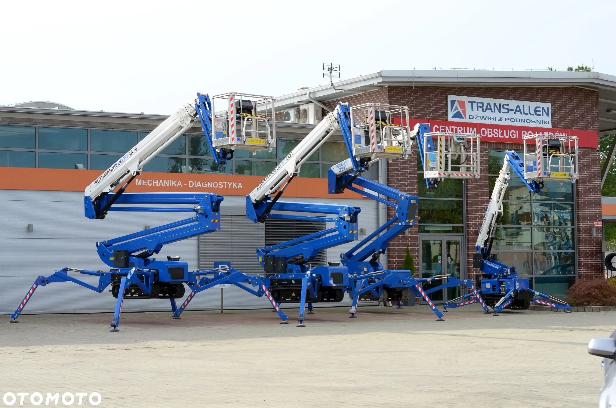Ruthmann Bluelift SA18HB Podnosnik Koszowy Na Gąsiennicach 18m Zwyżka Samojezdna Pająk Gąsienicowy 18m Fabrycznie Nowy Od Polskiego Dealera Gwarancja producenta - 6