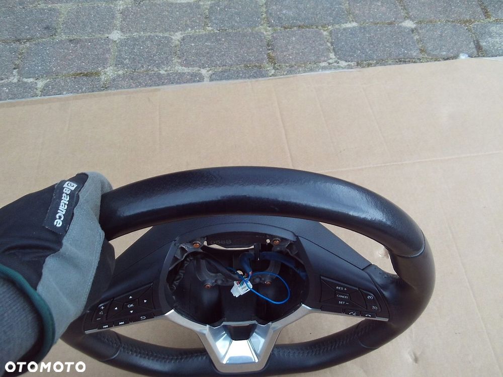 KIEROWNICA SKÓRA NISSAN QASHQAI J11 LIFT ORYG - 4