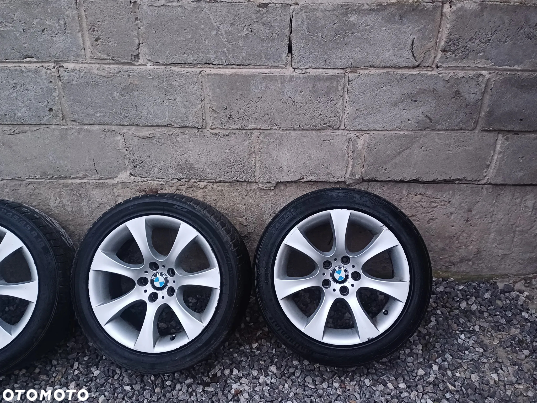 ALUFELGI BMW 5X120 STYLING 124 245/45/18 KOŁA OPONY ZIMOWE - 5