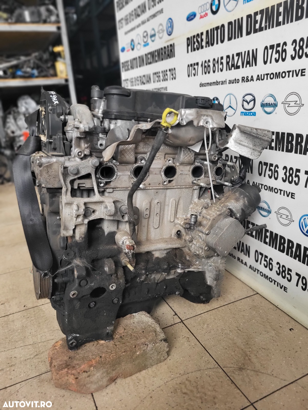 Motor 1.6 Tdci Hdi 90 CP Citroen Peugeot Ford Focus C Max 407 307 C4 C5 Etc An 2004-2005-2006-2007- - 5