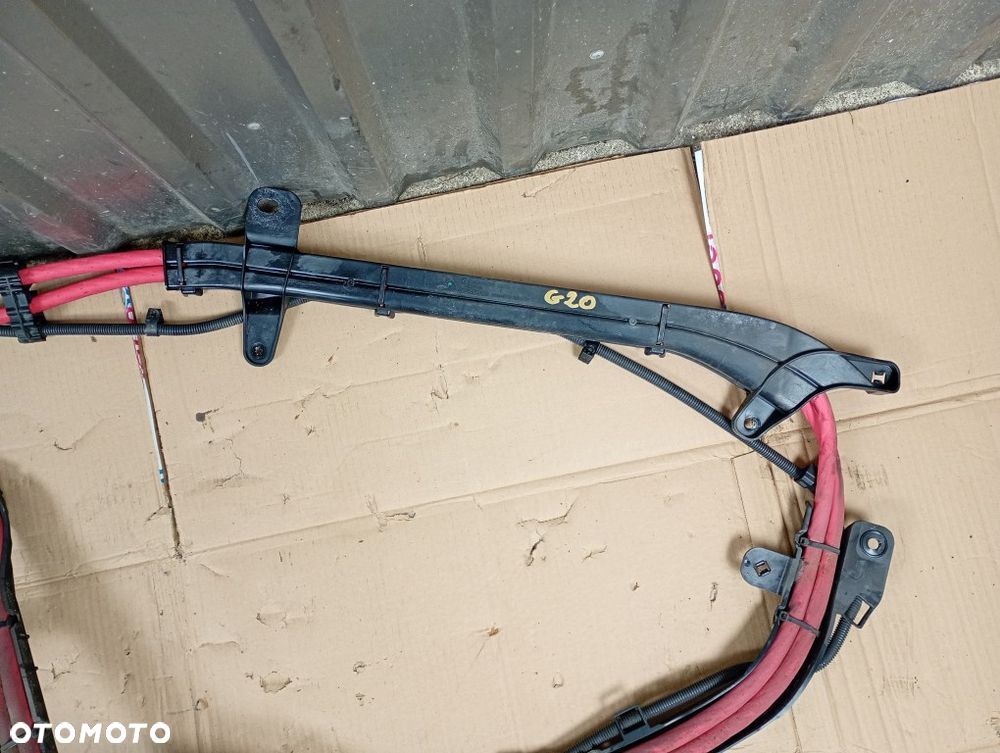 wiązka kabel plusowy akumulatora instalacja bmw 3 g20 g21 2.0 d 9107458 15974510 - 5