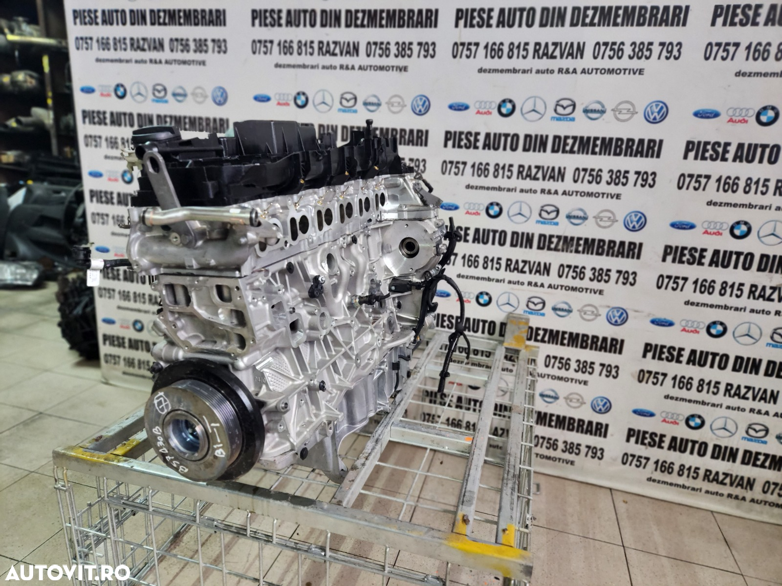 Motor Bmw 4.0 D 3.0 D B57D30B Twin Power Turbo Bi-Turbo Nou Sub 1.000 Km Euro 6 X Drive Si S Drive - 8