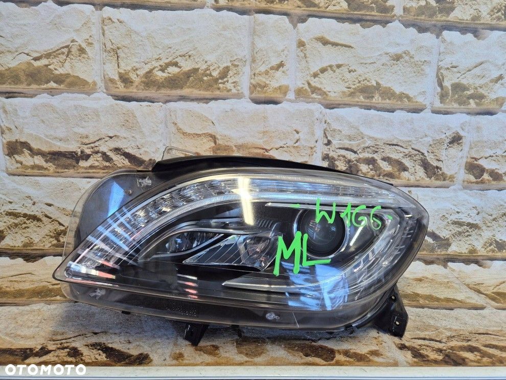 Reflektor Przód strona lewa Mercedes-Benz ML W166 xenon skrętny ils - 3