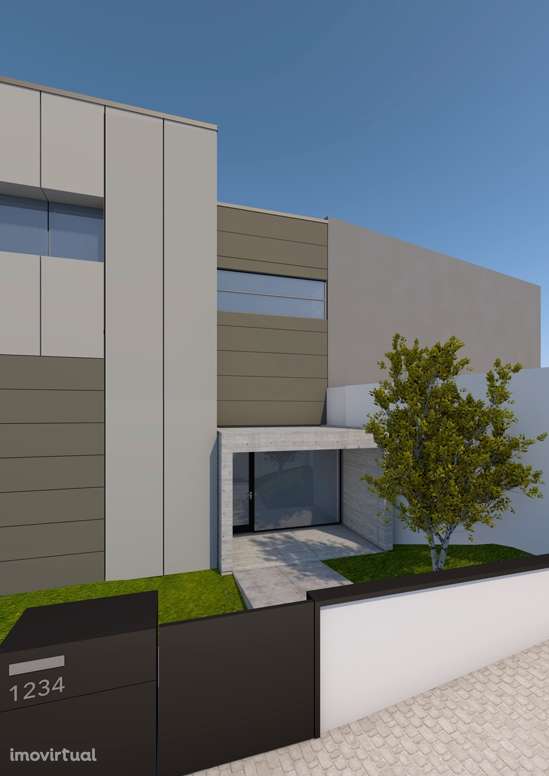 Terreno misto com 1470m2, localizado em Vilar do Paraíso! - Grande imagem: 4/22