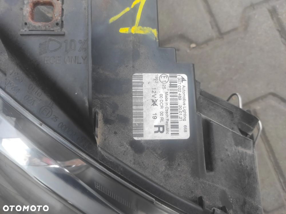 AUDI A3 8P 03-08R LAMPA LEWA PRAWA PRZEDNIA LEWY PRAWY PRZÓD BIXENON SKRĘTNY EUROPA 8P0941029R ORYGINALNE CAŁE WYSYŁKA !!!!! - 7