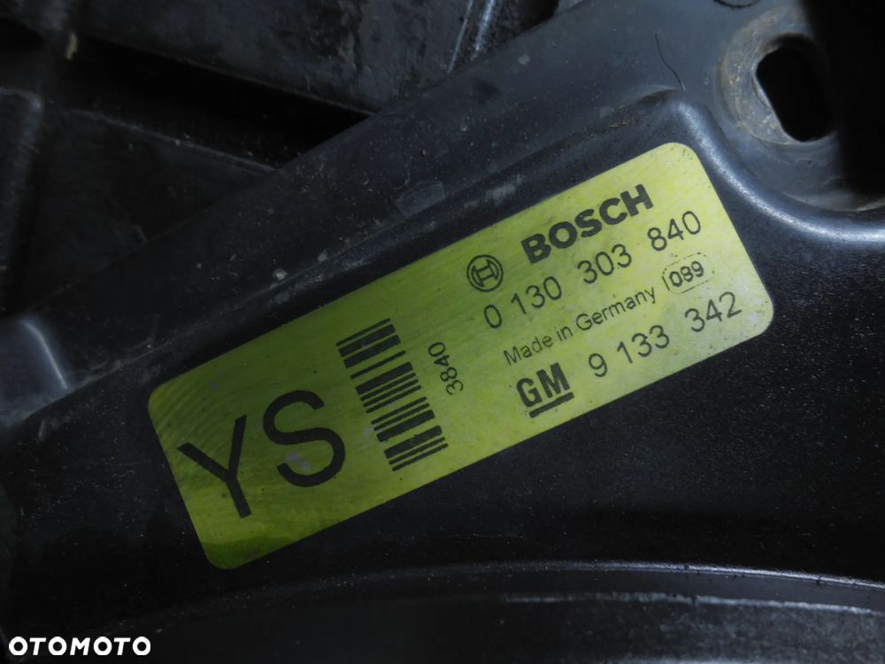 WENTYLATOR OBUDOWA OPEL ASTRA ZAFIRA 0130303840 - 2