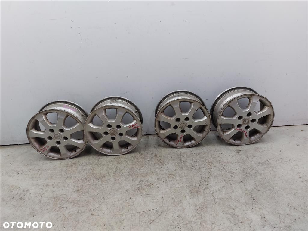 Alufelgi FELGI ALUMINIOWE Opel Zafira A ASTRA G 6X15 5X110 ORYGINAŁ - 1