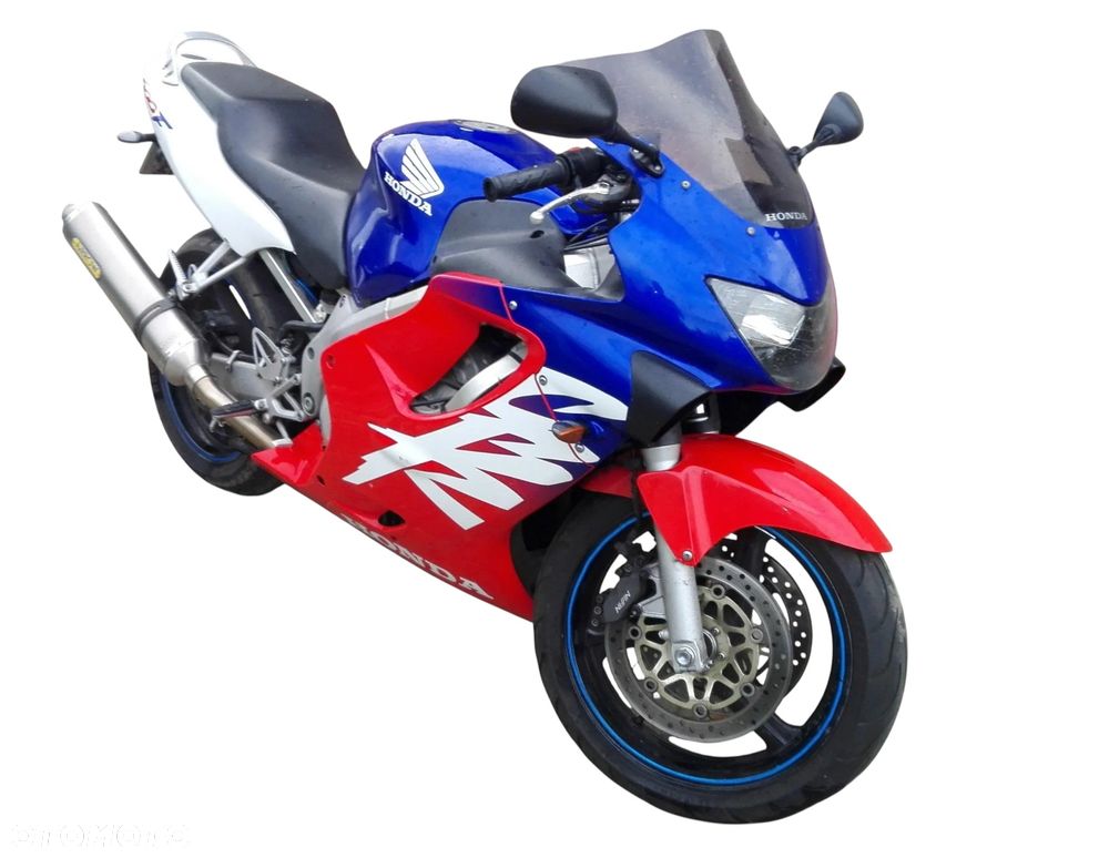 HONDA CBR 600 F4 PC 35 reflektor lampa czasza owiewka wypełnienie licznik błotnik kierownica lusterko manetka felga tarcza zacisk pompa zawieszenie silnik moduł regulator zbiornik siedzenie set podnóżek stelaż stopka chłodnica tłumik - 1