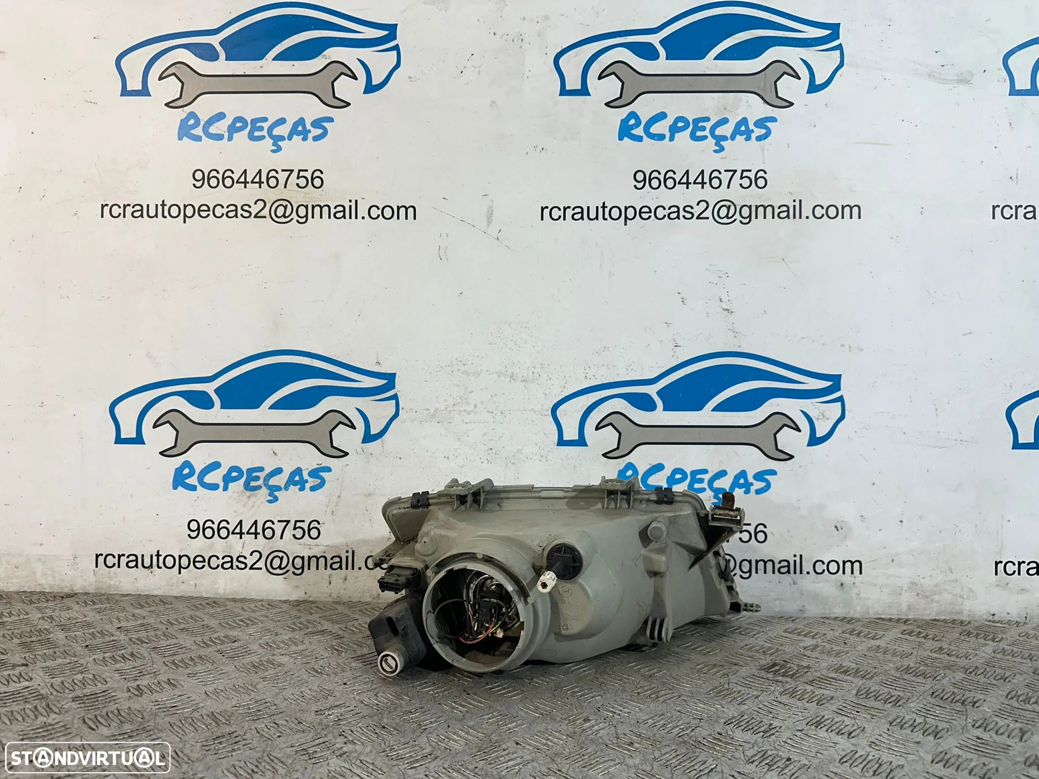 .Otica Farol Frontal Esquerda Direita Original Saab 93 9-3 YS3D 1998 – 2003 - 13