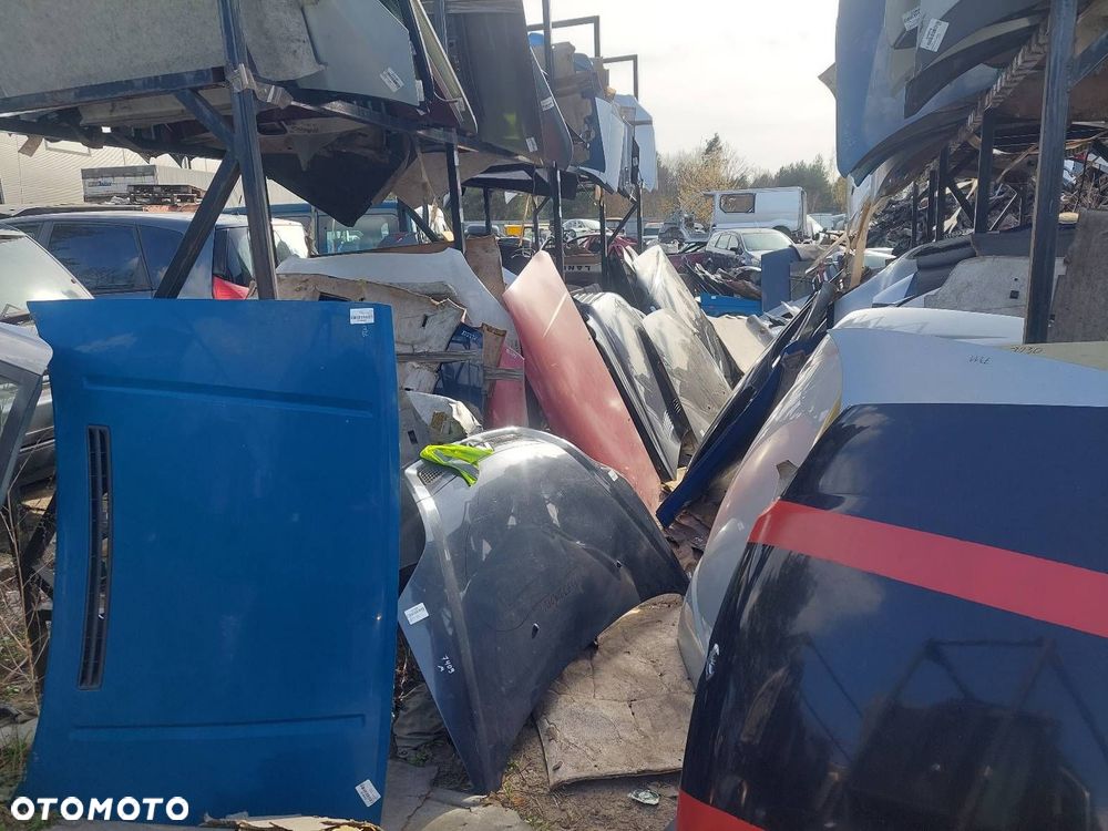 KOMPLETNY PRZÓD MASKA ZDERZAK BŁOTNIKI LAMPY RENAULT SCENIC I LIFT TEB66 - 17