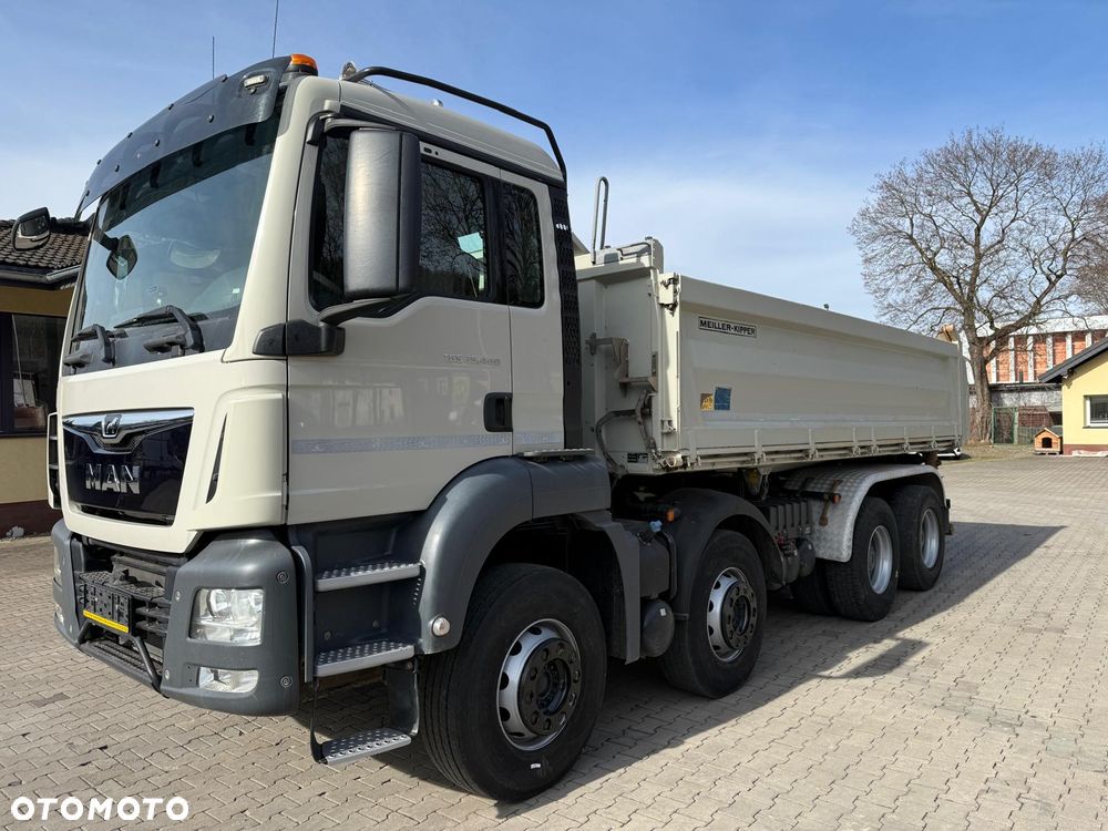 MAN 35.460 TGS wywrotka 8x4, 3-str. MEILLER, BORDMATIC, 302 t.km., TOP! - 3