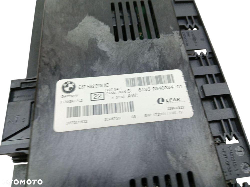 STEROWNIK MODUŁ ŚWIATEŁ BMW X1 E84 LIFT (12-15) 9340334 - 3