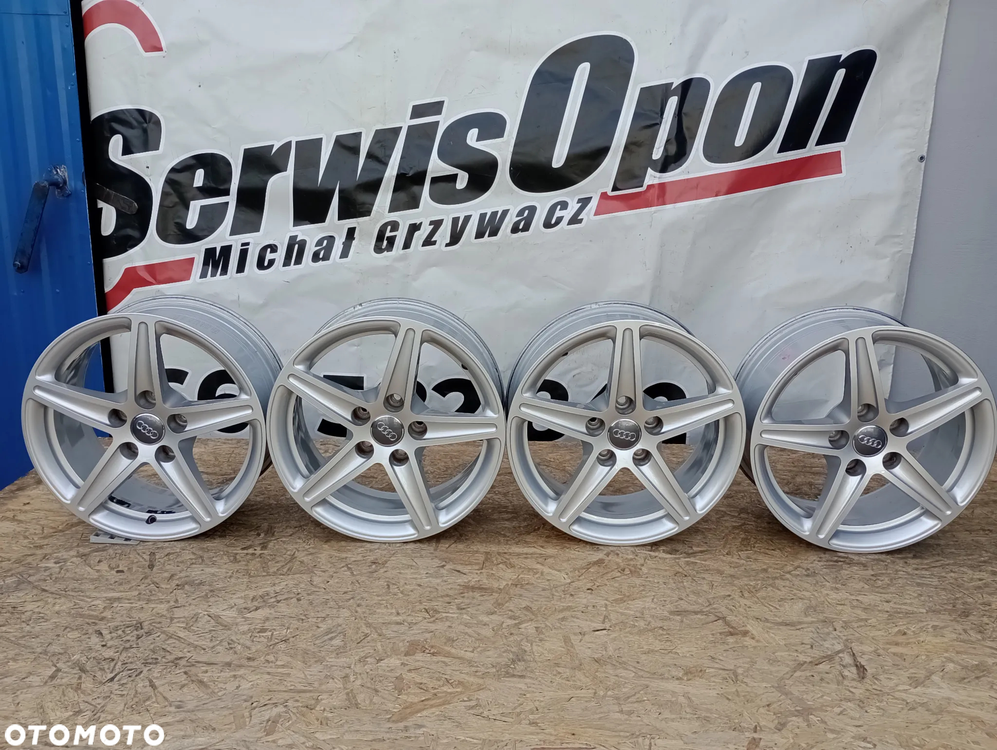 FELGI ALUMINIOWE 5x112 R16 7J ET35 66,6 AUDI A3 A4 A6 Q2 - 3