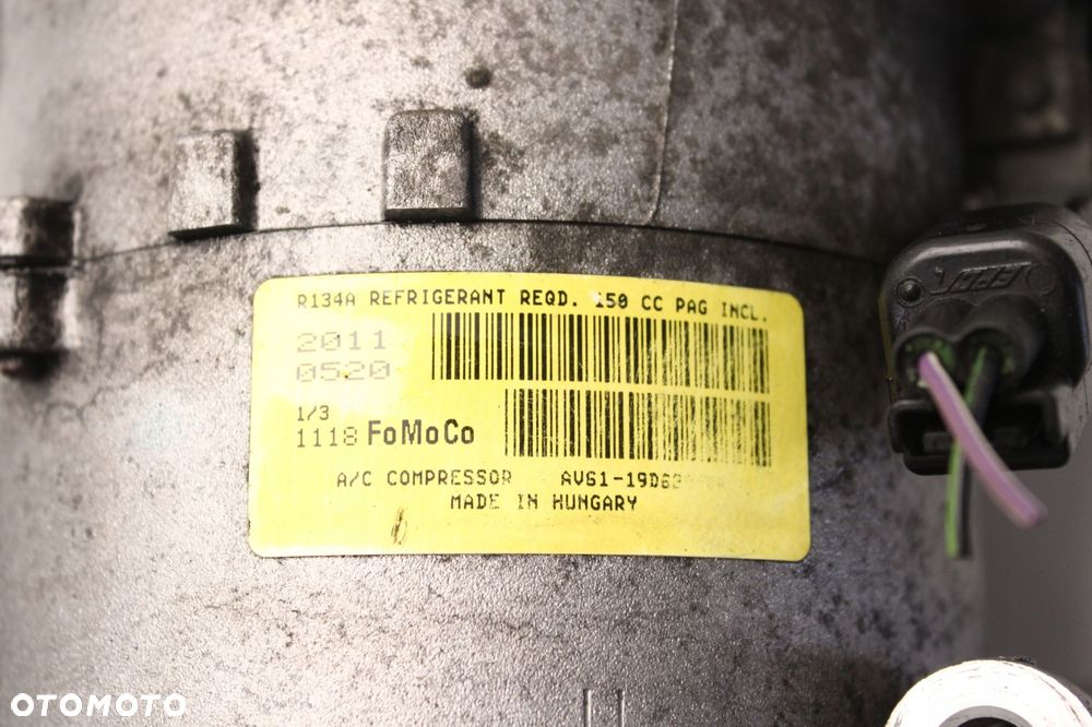 ford c-max ii 2.0 tdci  kompresor sprężarka klimatyzacji - 7