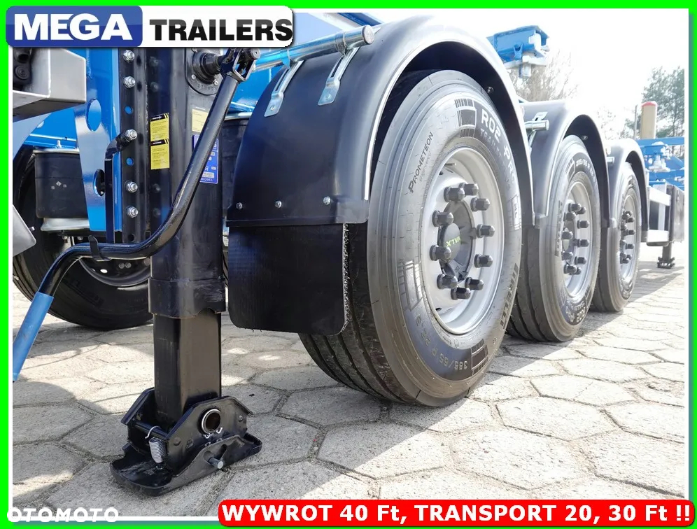 Mega 65 m³ wywrotka na kontener 40 Ft / do 44,0 T DMC zestawu !!! - 20