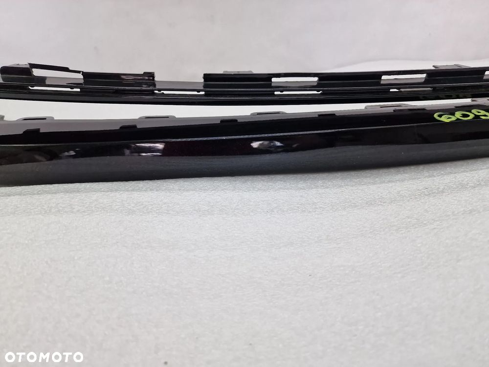 SKODA KODIAQ LIFT FR 20- SPOJLER / DOKŁADKA ZDERZAKA PRZEDNIEGO PRZÓD , LAKIEROWANA , CZARNY METALIK , NR 565807061D , NR AUKCJI DT609 - 7