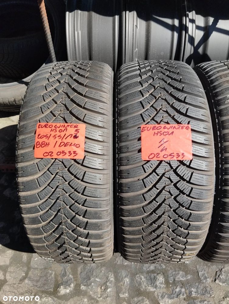 205 55 15 Falken Eurowinter HS01 komplet opon zimowych - 3
